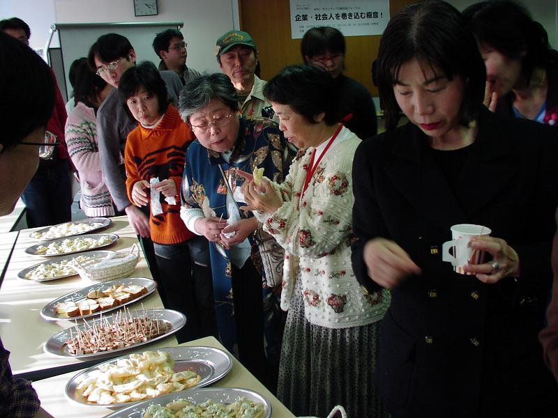 ジャム料理の試食と交流会